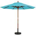 Shown in Turquoise 9 ft. Umbrella. Base sold separately