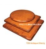 Antique Cherry Birchwood Veneer Indoor Table Tops