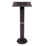 BFM Seating Indoor Bolt-Down Table Base - Black Wrinkle
