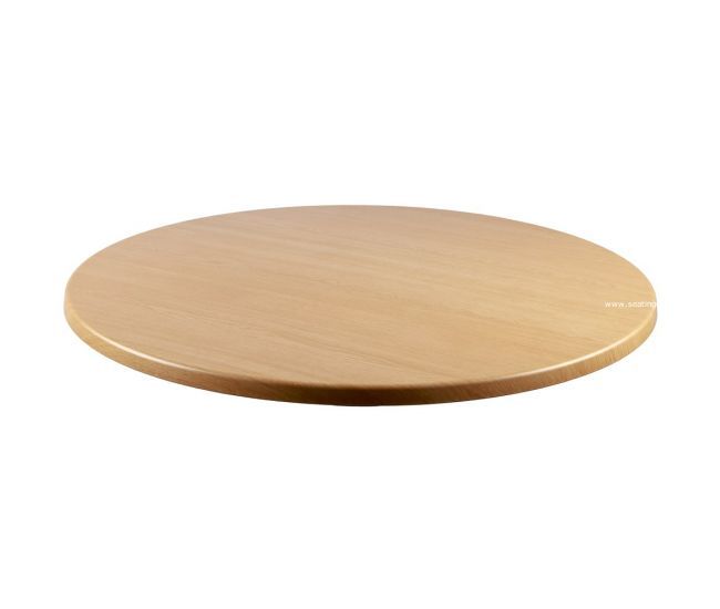 Light Oak Round Table Top